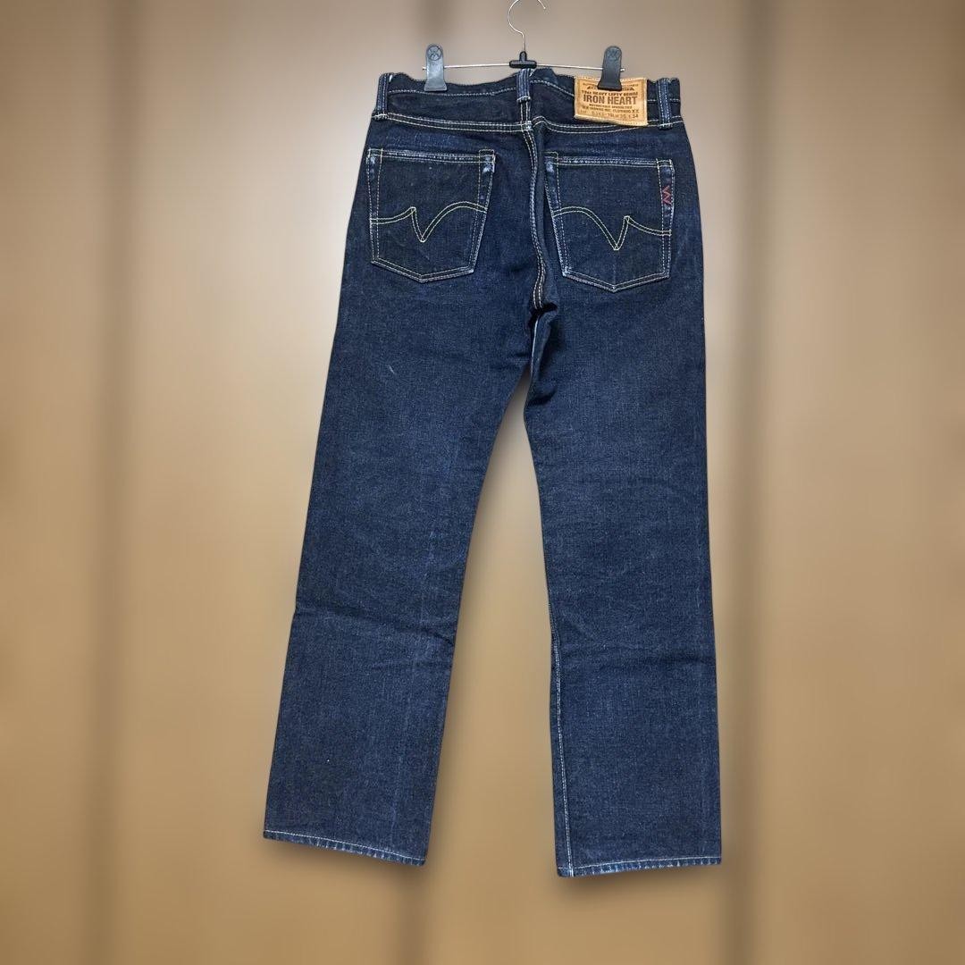 IRON HEART 　アイアンハート　19oz 634S-19L w30 Iron Heart 19oz Heavy Lefty Denim 634S-19L Button fly W30 [EXC