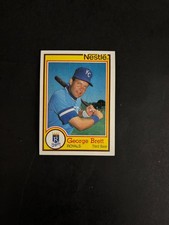 1984 NESTLES BASEBALL DREAM TEAM #3 GEORGE BRETT  (UNCIRCULATED)