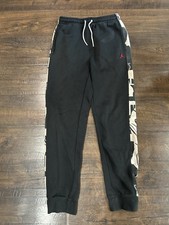 Black Jordan Jogger Pants Boys Extra Large