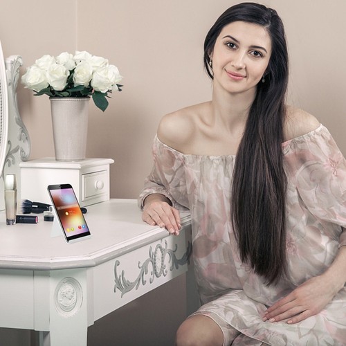 1pc Creative Foldable Desktop Phone Tablet Storage Rack Storage Stand for Home - 第 7/12 張圖片