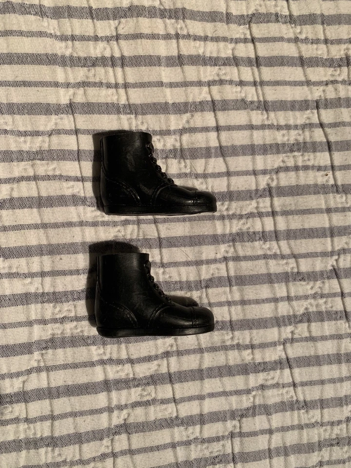 Botas negras cortas vintage GI Joe 1964 en buen estado Foto 4 de 4