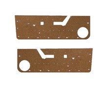1987-1993 Late Model Foxbody Ford Mustang Door Panel Cards - Free Shipping