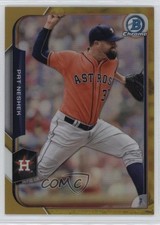 2015 Bowman Chrome Gold Refractor /50 Pat Neshek #96 0x0