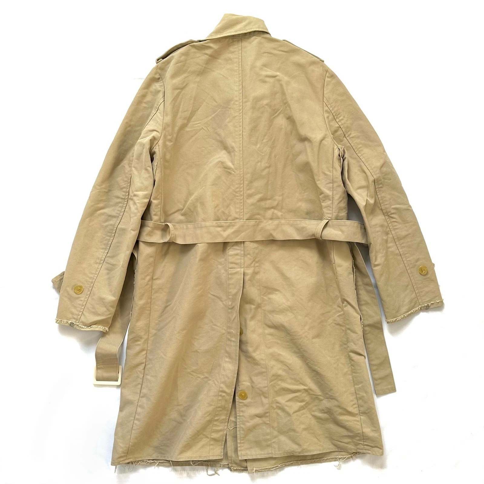 MIHARA YASUHIRO Trench Coat Made in Japan Made in Japan Size S Beige image 2