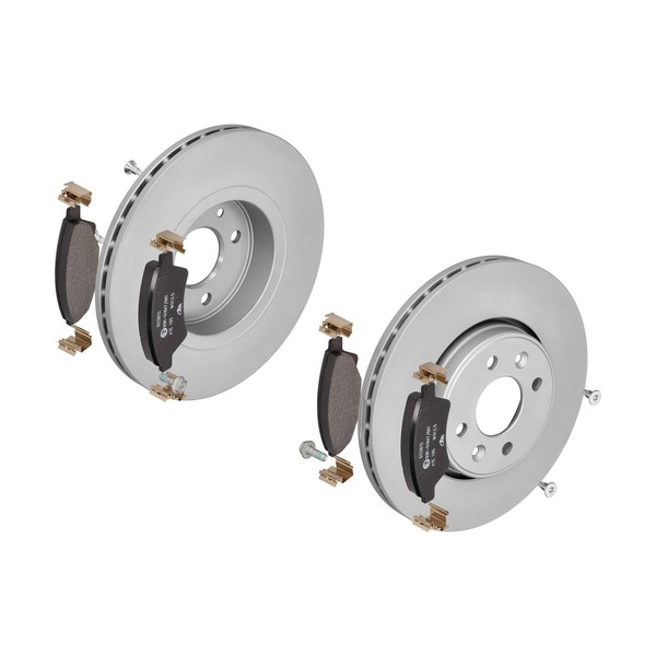 ATE Bremsscheiben Ø280MM + BremsbelÄGe Vorne FÜR Renault Megane II ScÉNic-image