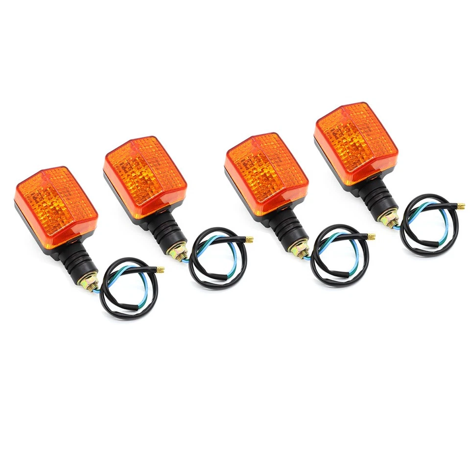 4PCS Front Rear Turn Signal Indicator Light FOR HONDA XR650L 93-25 XR600R 92-00 - Image 2 of 4