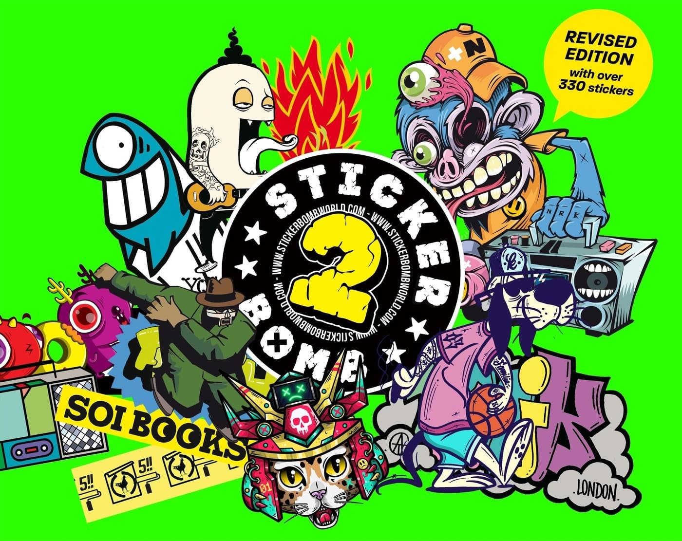 Stickerbomb 2: Fully Revised and Updated New Edition, SRK 9781399620680 New*. - Image 7