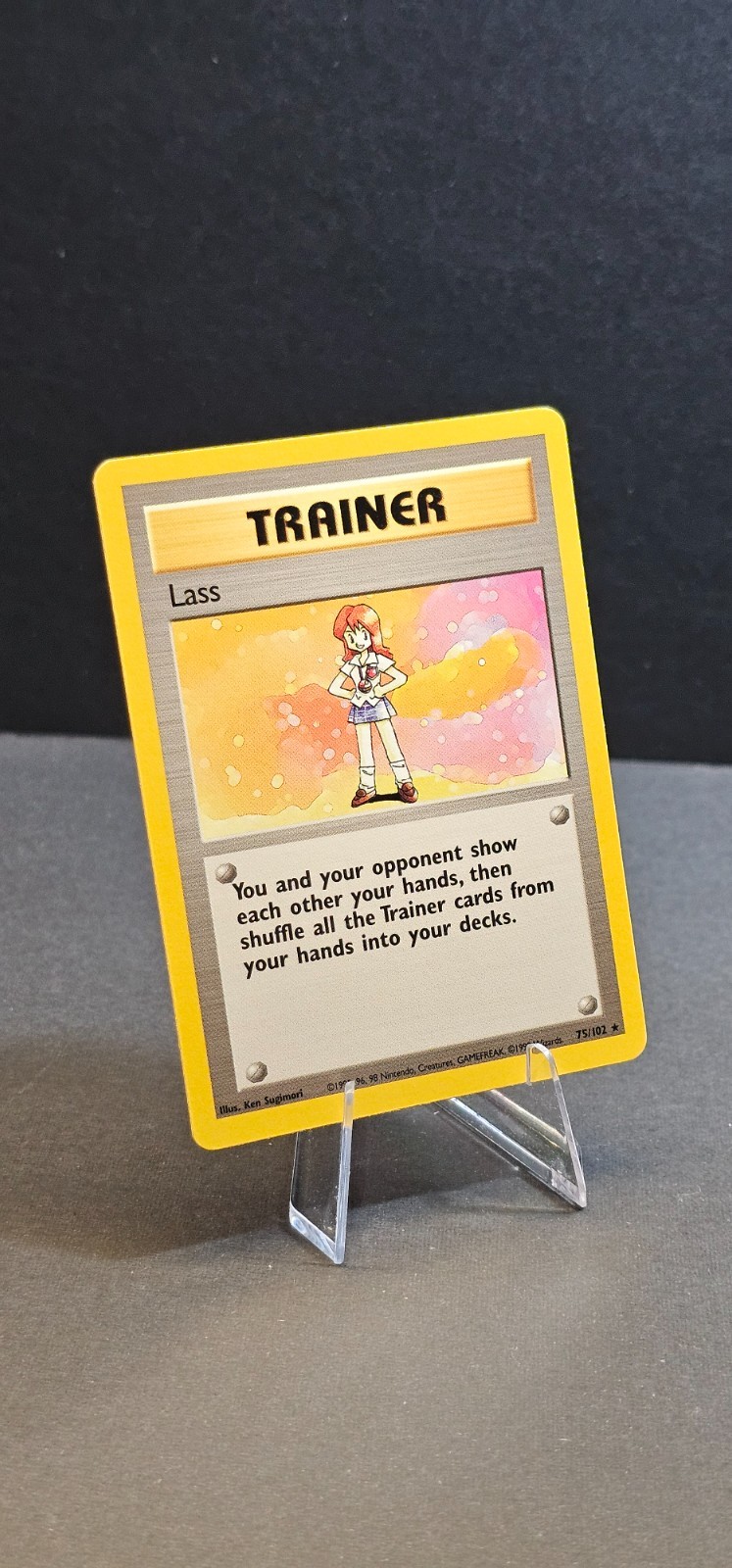 Lass - (075/102) - Base Set [Shadowless]