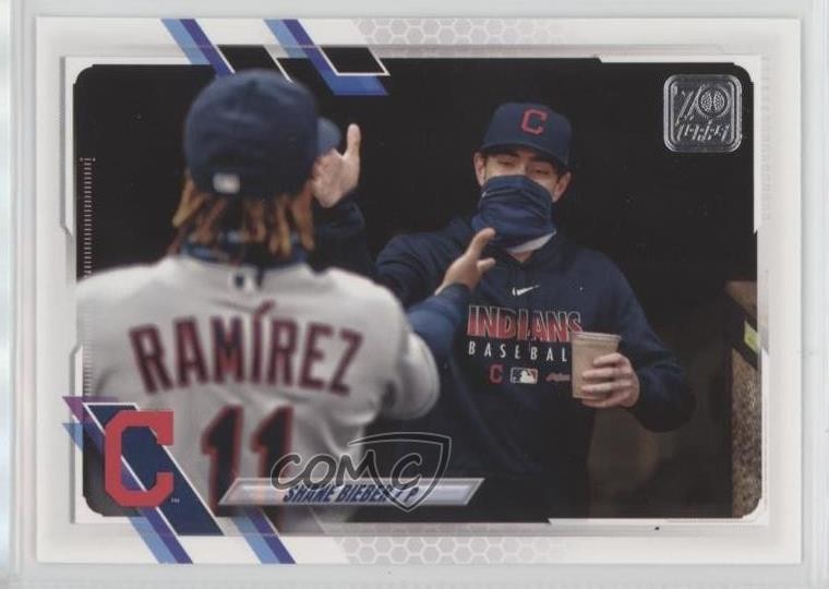 2021 Topps Image Variation SP (Horizontal) Shane Bieber #523 07i7