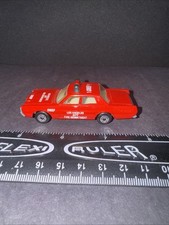 Lesney Matchbox Mercury LA Fire Department Chief 1 Made In England - Fire Chief