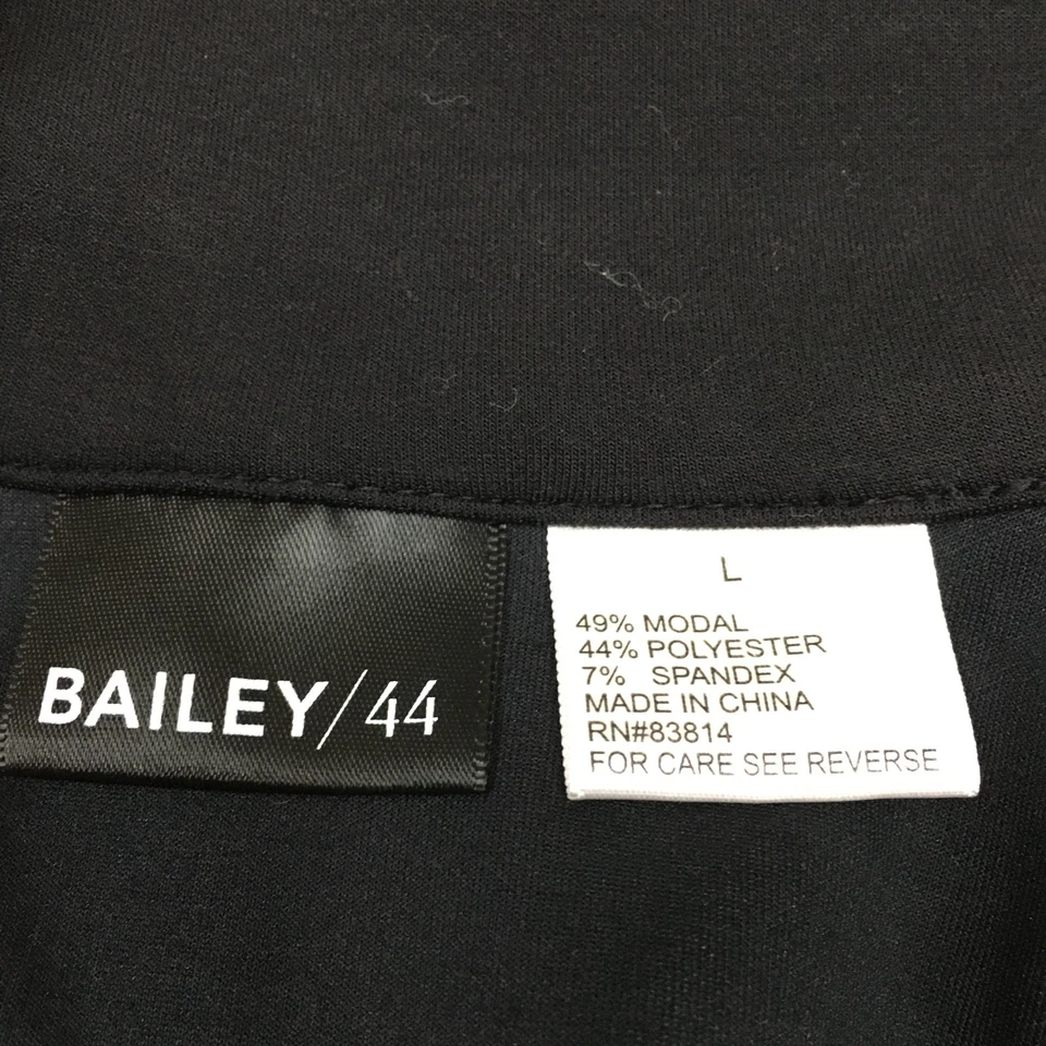 Macacão BAILEY 44 Anthropologie tamanho grande preto corte/tornozelo perna cônica peça única - Imagem 2 de 4