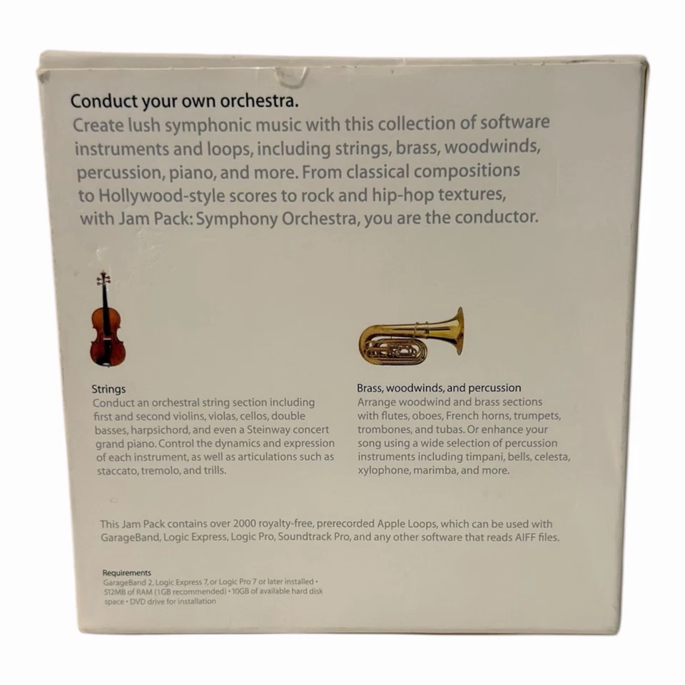 Apple GarageBand Jam Pack Symphony Orchestra - Image 3 of 3