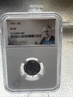 1962 NGC PF67 90% PROOF SILVER ROOSEVELT DIME 10C Portrait Label!