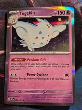 Togekiss 085/197 Pokemon TCG - Scarlet and Violet: Obsidian Flames Holo Rare