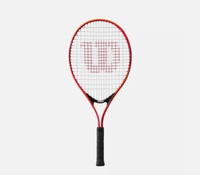Wilson Federer 25 Inch Junior Tennis Racket (Ages 9-10) - Red
