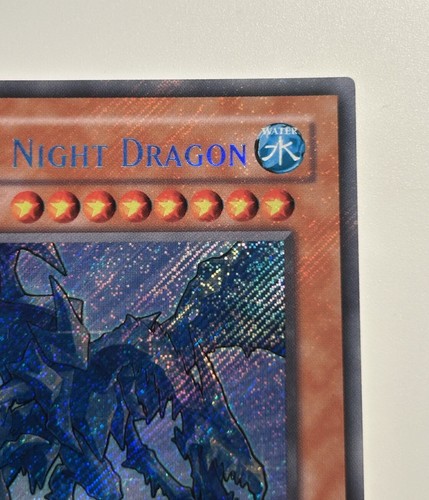 White Night Dragon ANPR-EN092 Secret Rare 1st Edition EURO Near Mint Yugioh - Picture 4 of 11