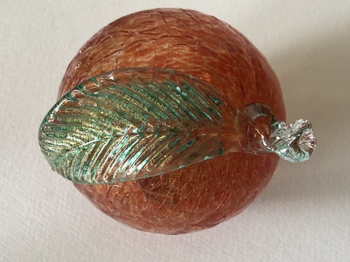 PEGATINA ORIGINAL DE COLECCIÓN VENECIANO Italia MURANO VIDRIO ARTÍSTICO FRUTA Y TAZÓN - Imagen 6 de 12