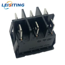 Rocker Switch Black Single Reset 16A/250V 10T85 6Pin Canal R Series Light R5