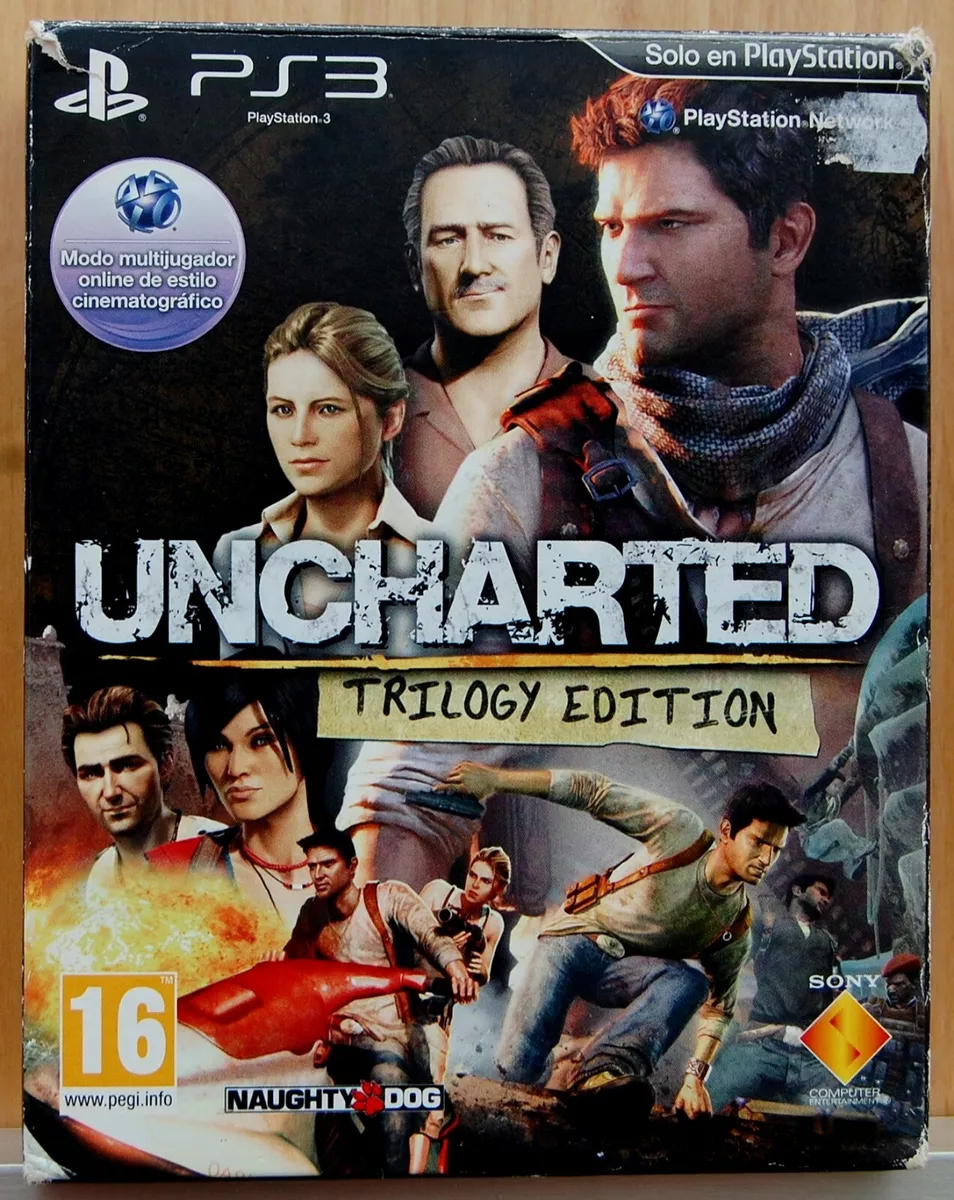 UNCHARTED TRILOGY EDITION PLAYSTATION 3 PAL ESPA A eBay