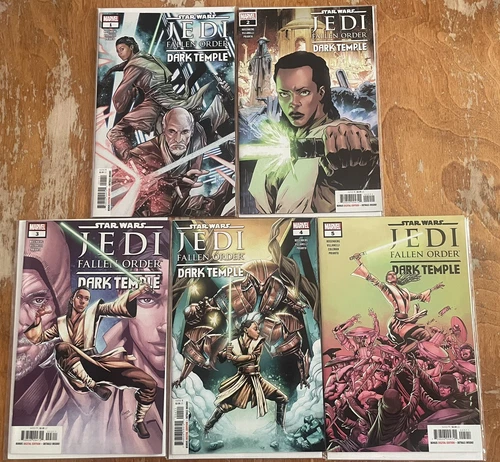 Star Wars Jedi: Fallen Order - Dark Temple #1-5 (2020) ~ Complete Set