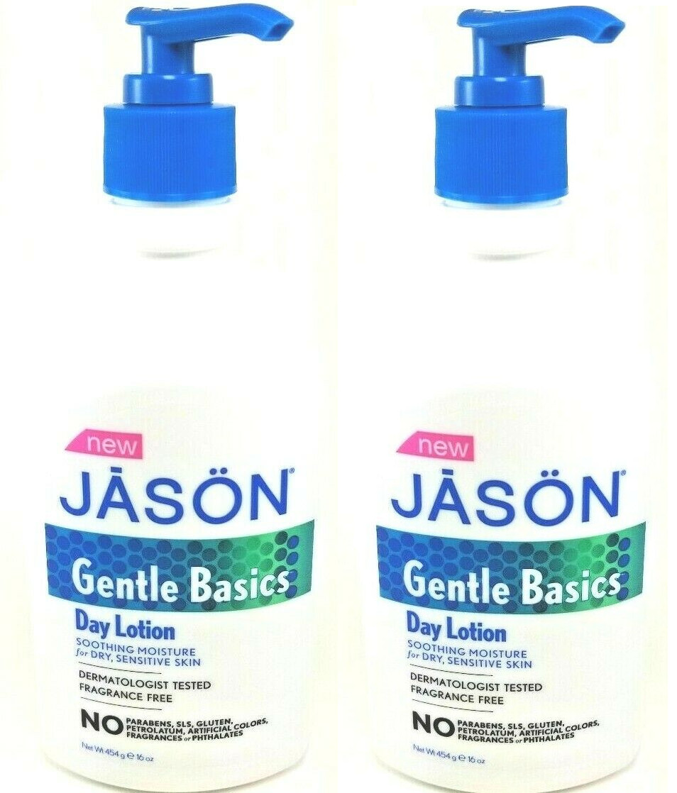Jason 16oz ea 2PK Gentle Dry Moisture Sensitive skin-Facial 