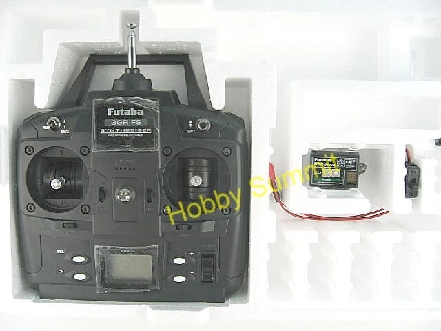 Futaba 3GR-FS 3-Channel 40MHz Synthesized HRS R/C Radio Set re Tamiya Kyosho - Image 3 of 4