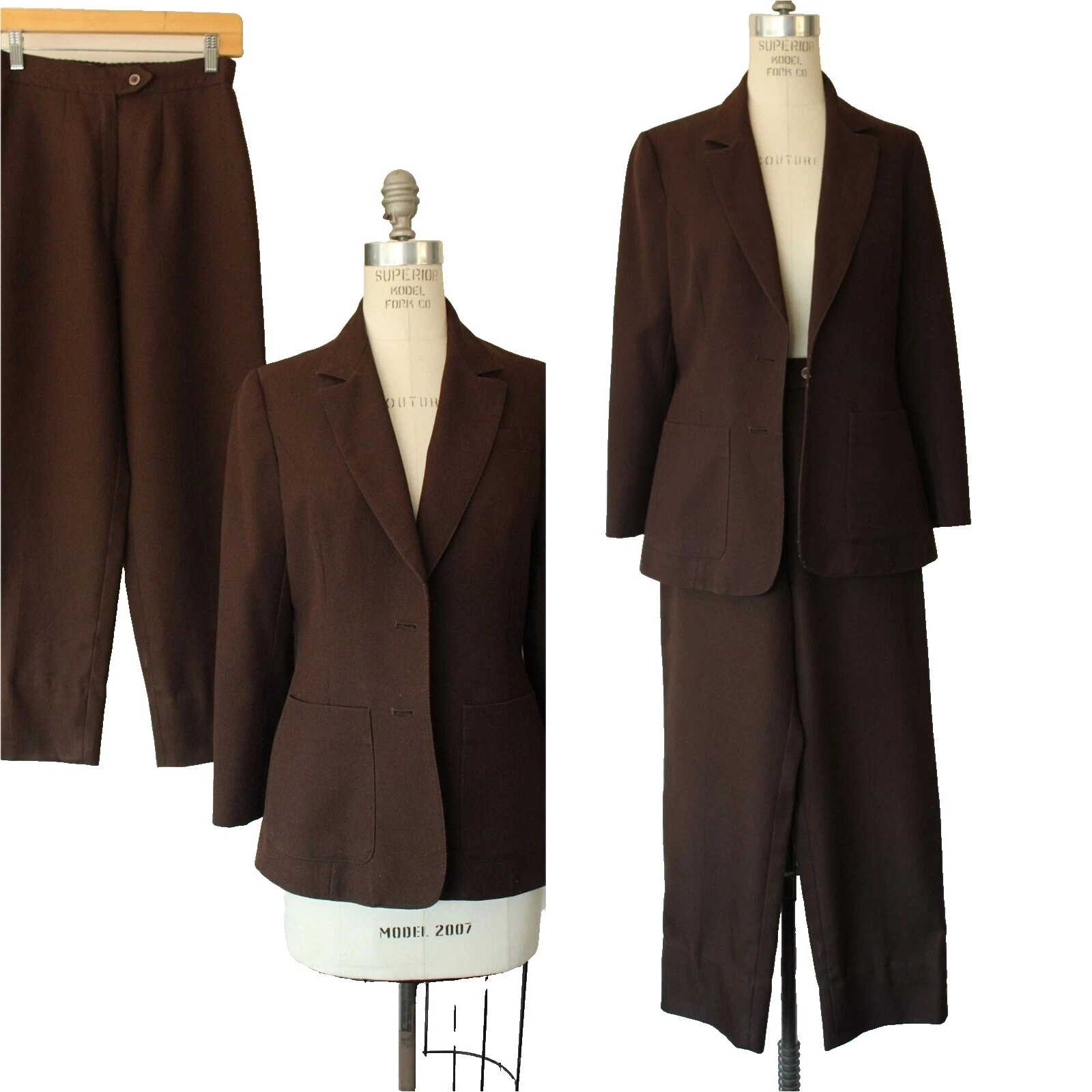 Gabardine 1970s Vintage Clothing for Women