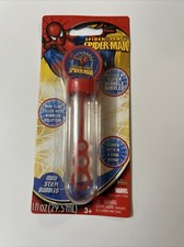 Spider-Man Mini Stick Bubbles Spider Sense New and Sealed from 2012