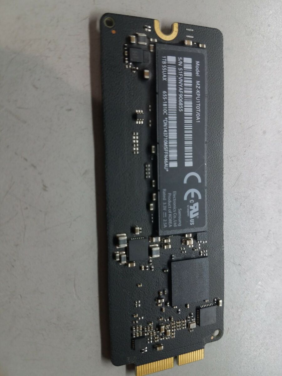 Apple 1TB SSD , Samsung MZ-KPU1T0T/0A1 MacBook Pro Retina Apple 1TB SSD , Samsung MZ-KPU1T0T/0A1 MacBook Pro Retina