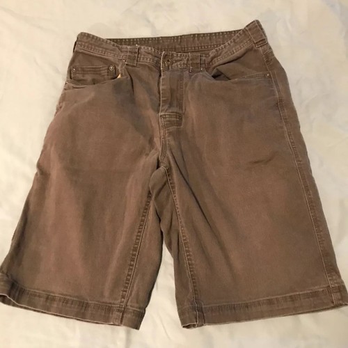 PrAna Breathe Cargo Jean Shorts Stretch 