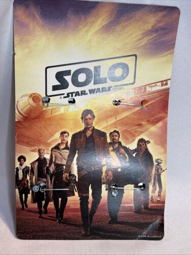 2018 Star Wars "Solo" Pinbacks, 4 On Original Card, NOS, LucasFilms - Picture 6 of 6