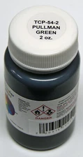 PULLMAN GREEN TRU-COLOR AIR BRUSH READY PAINT N HO O On30 Model Railroad TCP0542