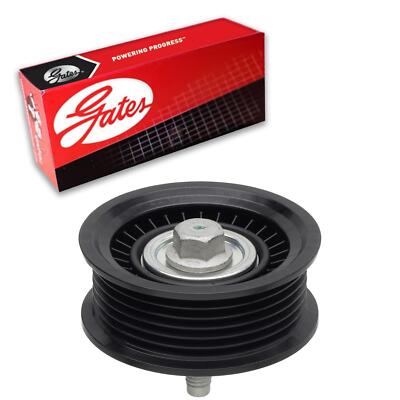 Gates Drive Belt Idler Pulley Grooved Pulley For 2014-2018 GMC Sierra 1500