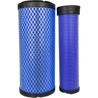 Inner Outer Air Filter Kit Fit Kubota M7040 M7040DT M7040DTH and 14000 Crane