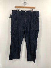 Edwin Jeans Jumper Fatigue Pant Crop XL 03 W40 L BNWT Japanese Denim Rinsed Blue