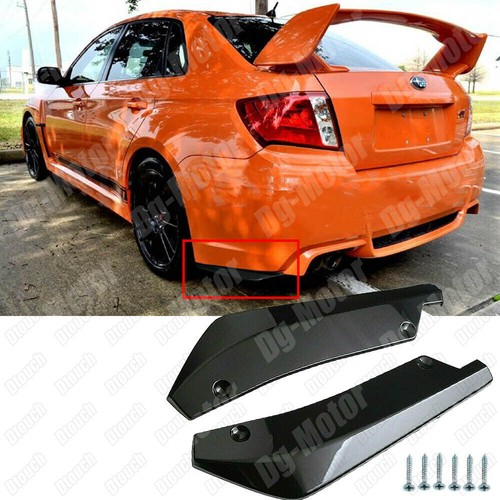 GOODFITMENT Glossy Black Rear Bumper Lip Diffuser Splitters – For Chrysler 300 (Pair)