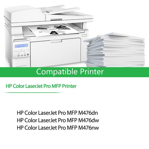 Toner 8PK CE410A BK pasuje do HP 305A LaserJet Pro 400 Color M451dn M451dw M475dw - Zdjęcie 2 z 23