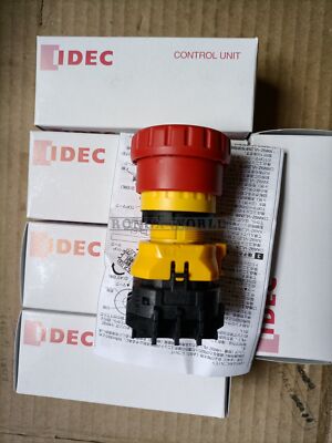 One IDEC 22mm Emergency stop switch XW1E-BV402MR new | eBay