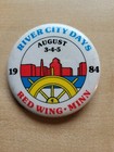 1984 RIVER CITY DAYS ~ Red Wing, MINNESOTA  Pinback Button  — photo 3