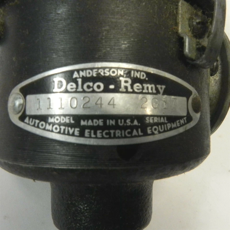 AMC NASH DELCO REMY DISTRIBUIDOR NOS #1110244 USADO DISTRIBUIDOR VINTAGE CON ETIQUETA Foto 3 de 4