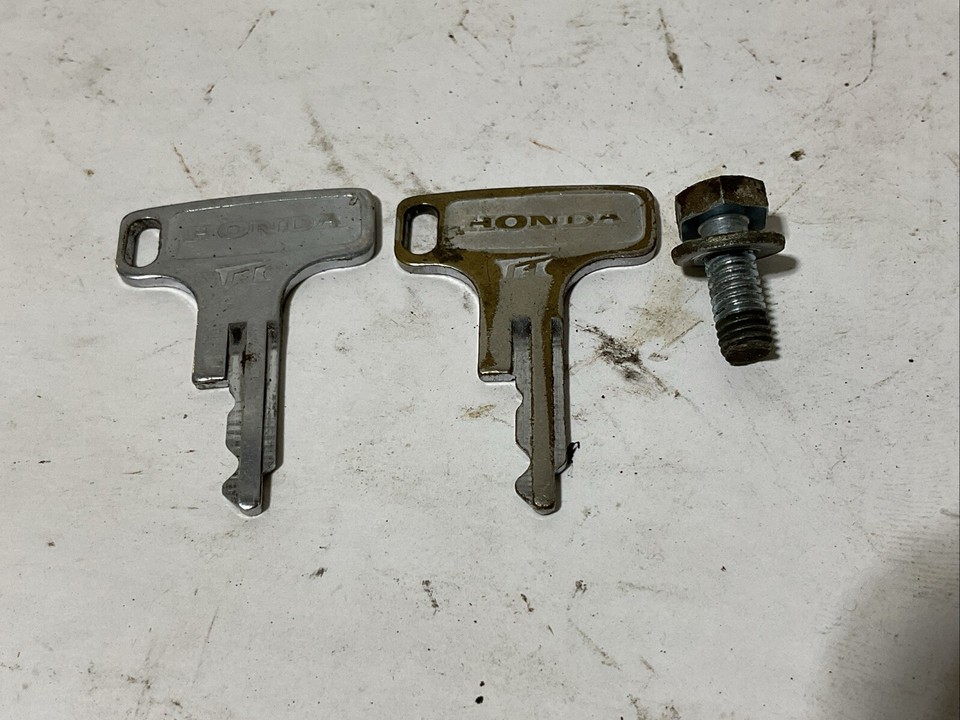 Honda CB 550 Four Ignition Switch- Seat Lock- Steering Lock- Matching ...