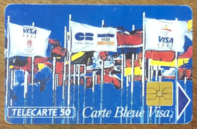 BLAUE KARTE VISA TELECARTE REF PHONECOTE En275 UT PHONE CARD TELEFONKARTE KARTE