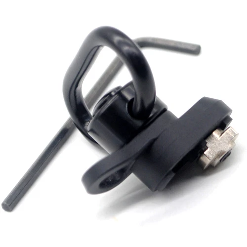 1.25'' QD Sling Swivel Set M-lok Adapter A Hole for Snap Clip Hook_Black/Red/Tan - Picture 7 of 23