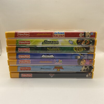 Fisher Price iXL Learning System - Lot of 7 Learning Games   3 - 7 Years   VG