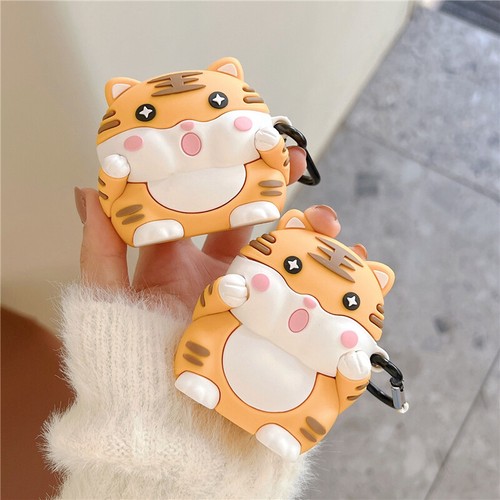 Cute Tiger Airpods 1/2/3 Silicone Protective Case Cover for Airpods Pro  Earphone | eBay