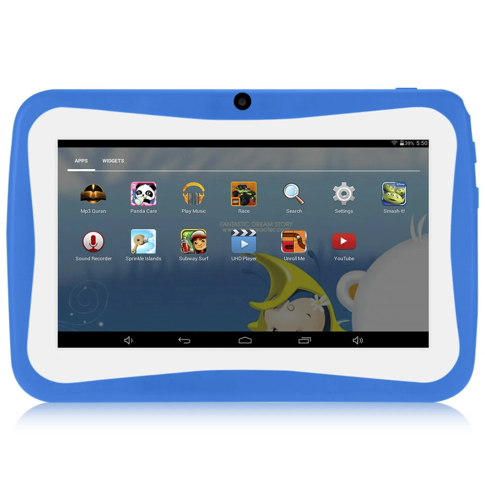 Kids Tablet Android PC 7" Inch 512MB + 8GB WiFi Google Play For Children Study - Image 2 of 4