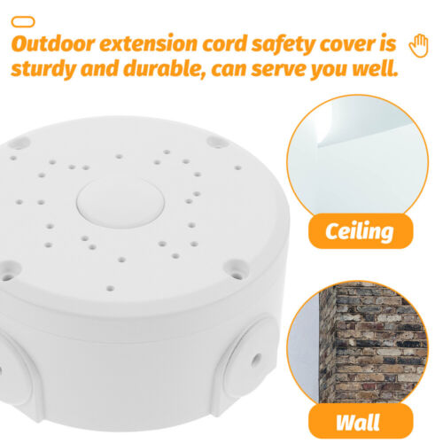 Outdoor Security Camera Junction Box Cable Cover Hide Box - Afbeelding 1 van 12