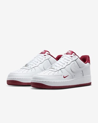 Nike Air Force 1 '07 LV8 ''White/Team Red'' HM9483-100 Sneakers New [US 6-15]