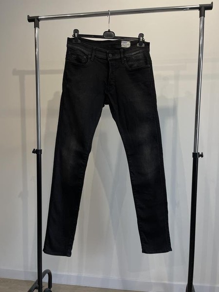 Men G-Star Raw Jeans Black Cotton W31L34