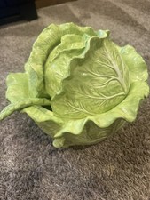 Green Ceramic Lettuce Cabbageware Serving Tur...